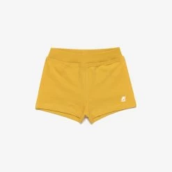 E. NOISETTE PIQUE - Shorts - SportShorts - Kid Unisex - YELLOW MIMOSA