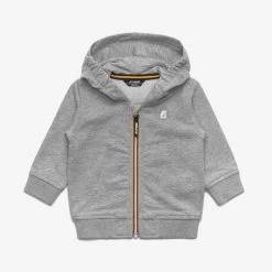 E. ANTHONY FLEECE - Fleece - Jacket - Kid Unisex - GREY MEL