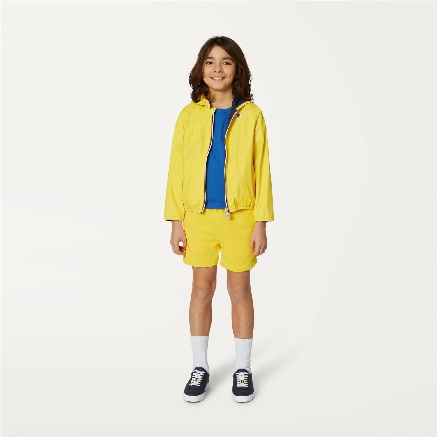 P. LE VRAI DORIAN POLY COTTON - Shorts - SportShorts - Kid Unisex - YELLOW DK - immagine 3