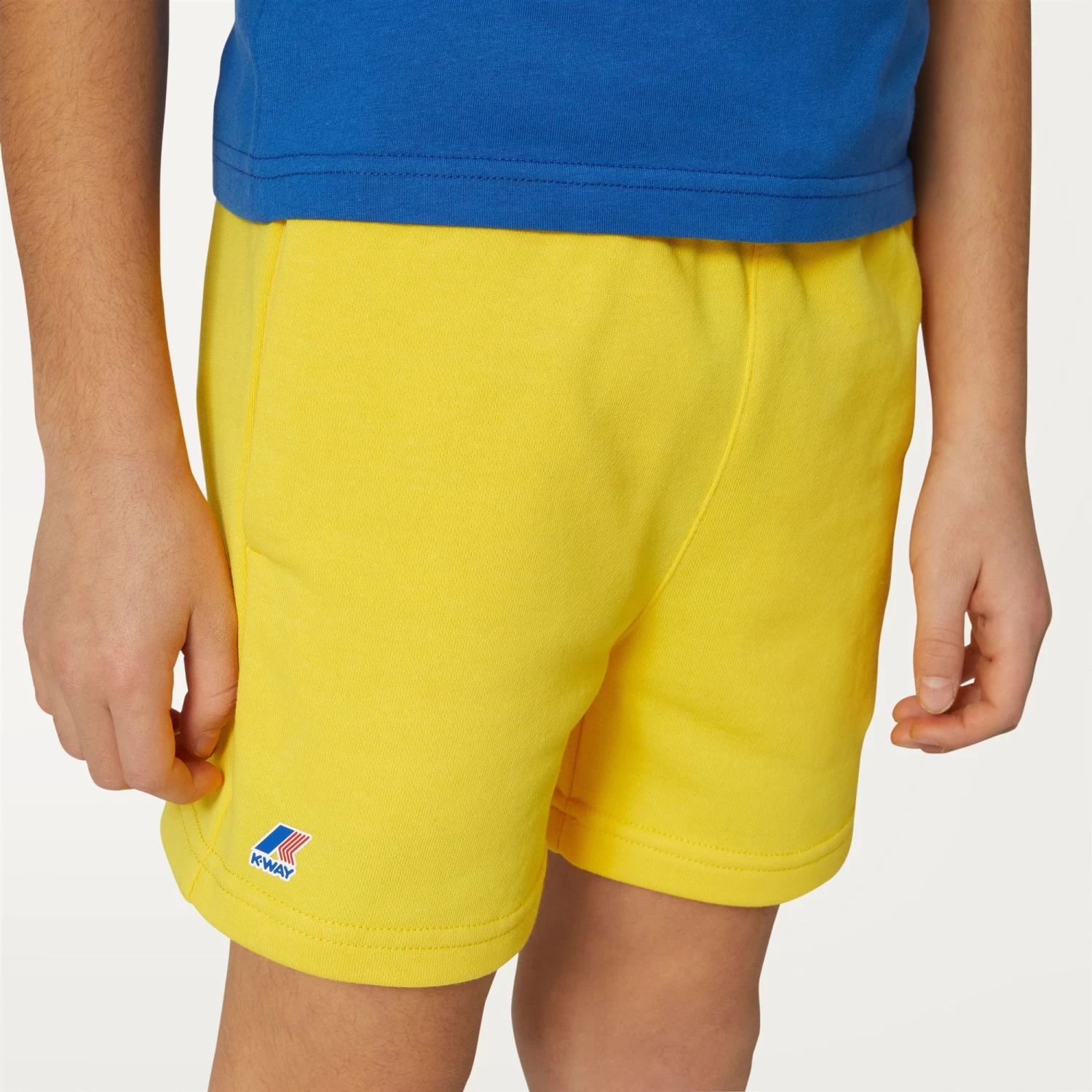P. LE VRAI DORIAN POLY COTTON - Shorts - SportShorts - Kid Unisex - YELLOW DK - immagine 2