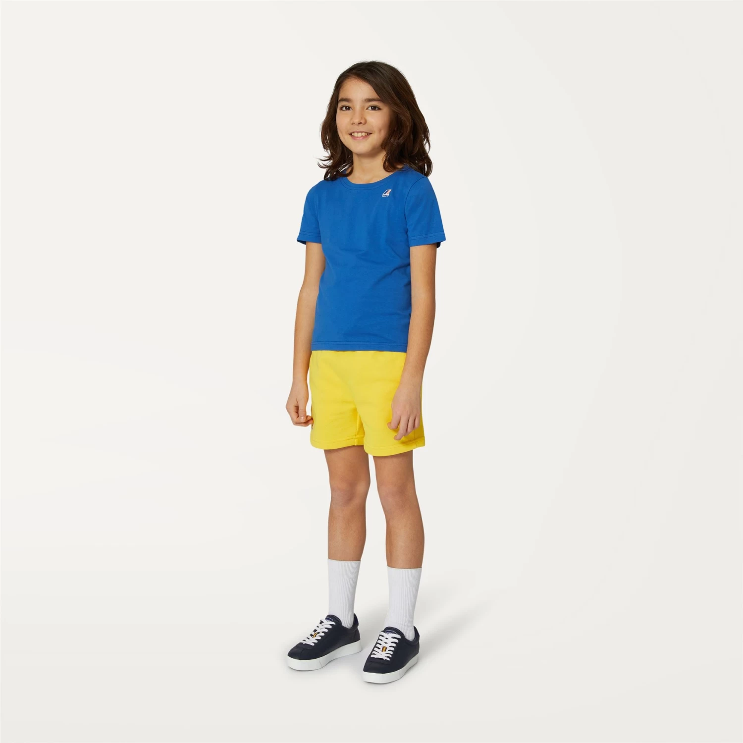 P. LE VRAI DORIAN POLY COTTON - Shorts - SportShorts - Kid Unisex - YELLOW DK - immagine 4