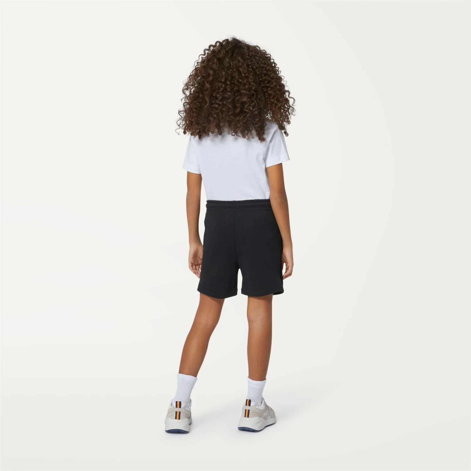 P. LE VRAI DORIAN POLY COTTON - Shorts - SportShorts - Kid Unisex - BLACK PURE - immagine 5
