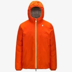 JACK ST THERMO REVERSIBLE - Jackets - Short - Man - ORANGE P-BEIGE T