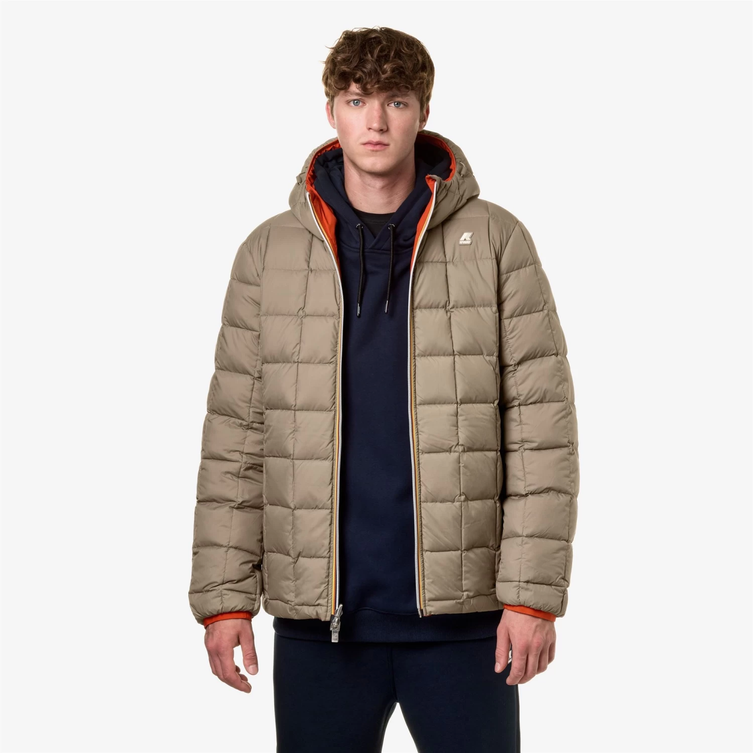 JACK ST THERMO REVERSIBLE - Jackets - Short - Man - ORANGE P-BEIGE T - immagine 3