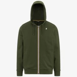 ANTHONY - Fleece - Jacket - Man - GREEN CYPRESS