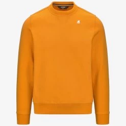 BAPTISTE - Fleece - Jumper - Man - ORANGE MD