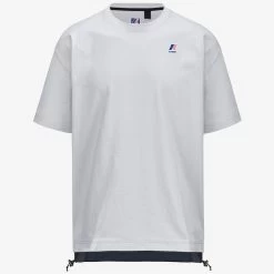 LE VRAI SERILLE NYLON PC - T-ShirtsTop - T-Shirt - Unisex - GREY LT-BLUE DEPTH