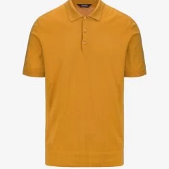PLEYNE - KNITWEAR - Polo - Man - ORANGE LT