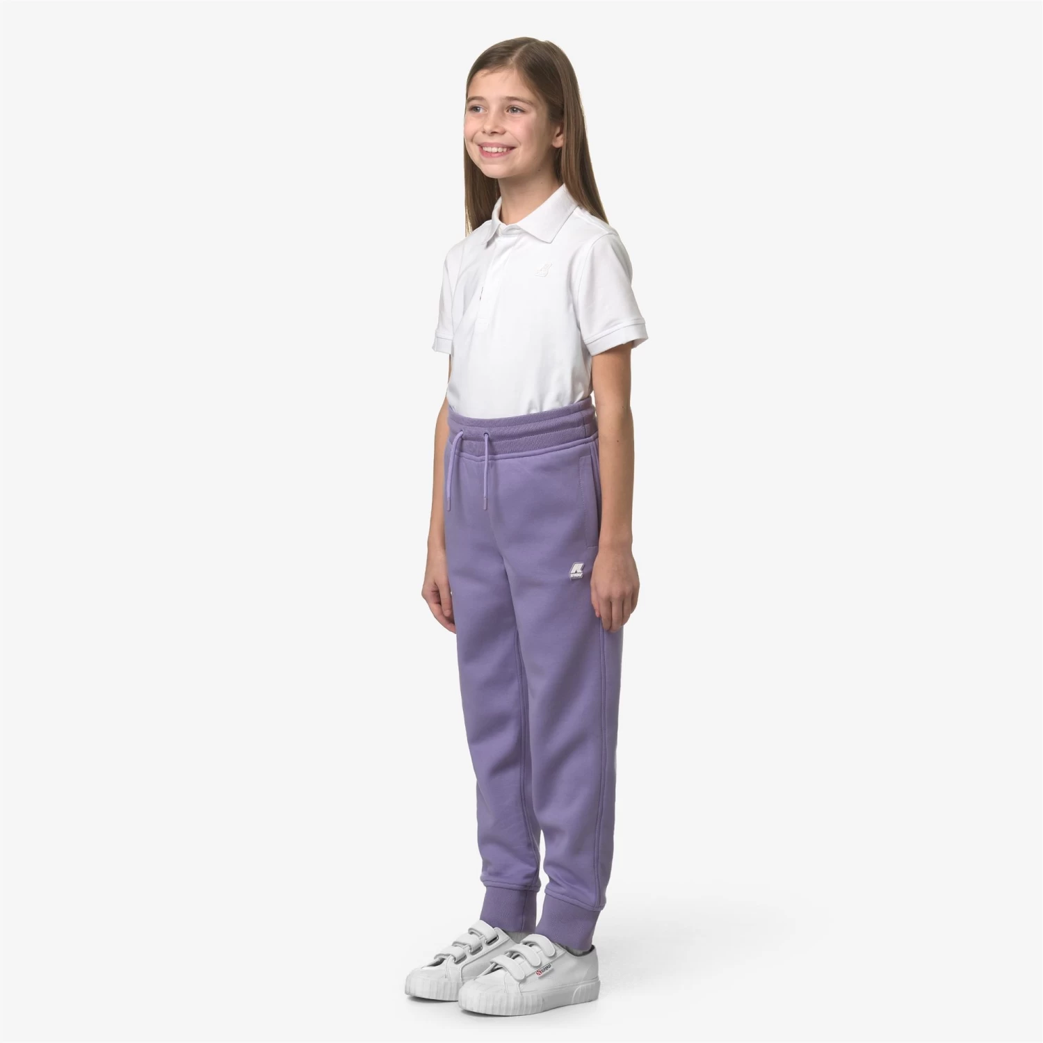 P. MICK LIGHT SPACER - Pants - Sport Trousers - Boy - VIOLET GLICINE - immagine 4