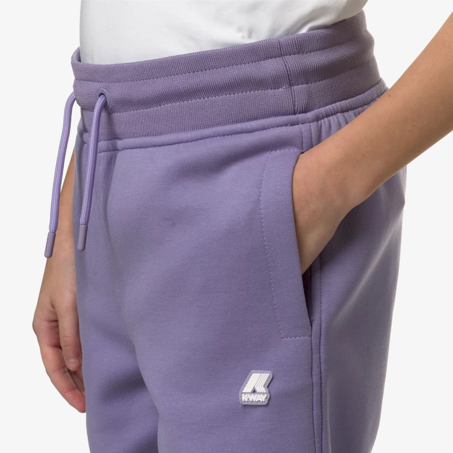 P. MICK LIGHT SPACER - Pants - Sport Trousers - Boy - VIOLET GLICINE - immagine 2
