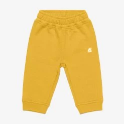 E. MICK FLEECE - Pants - Sport Trousers - Kid Unisex - YELLOW MIMOSA