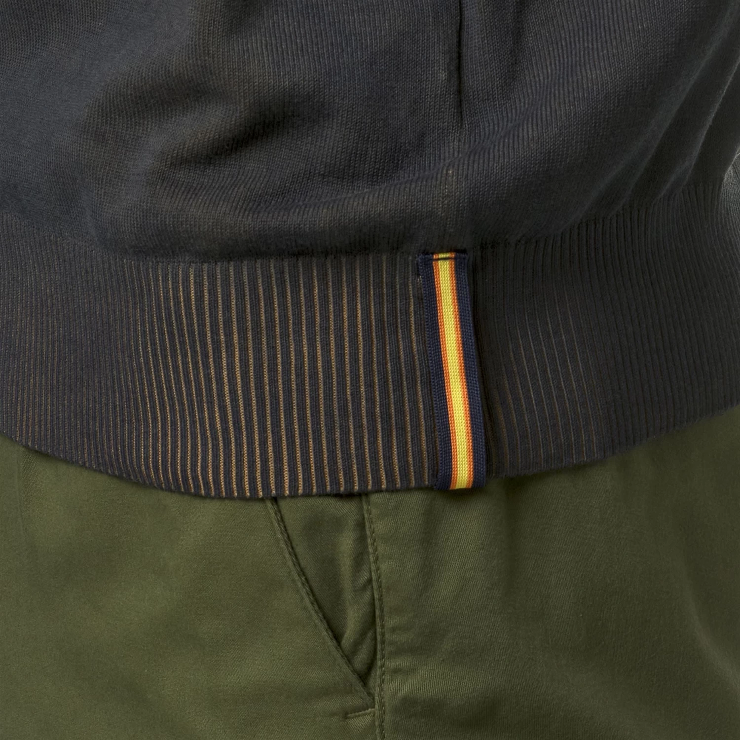 BROU - KNITWEAR - PullOver - Man - BLUE I-BROWN C - immagine 2