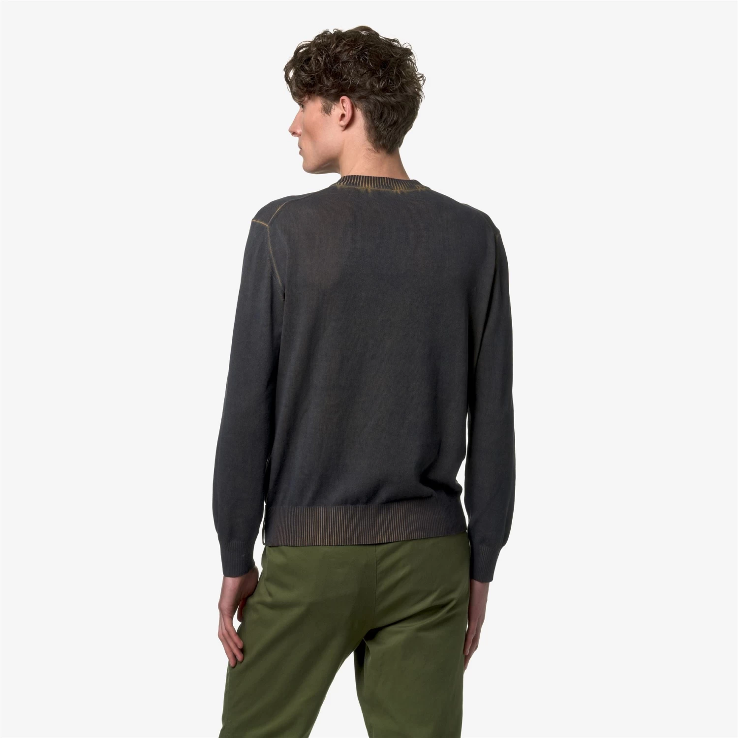 BROU - KNITWEAR - PullOver - Man - BLUE I-BROWN C - immagine 5