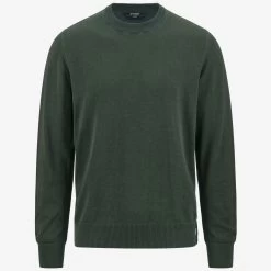 BROU - KNITWEAR - PullOver - Man - GREEN A-BLUE I