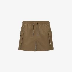 MELLOW MINI RIPSTOP - Bathing Suits - Swimming Trunk - Man - BROWN CORDA