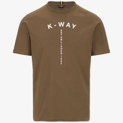 ODOM TYPO EST. - T-ShirtsTop - T-Shirt - Man - BROWN CORDA