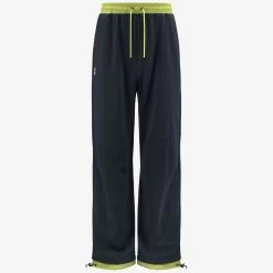 LE VRAI MEDARD NYLON PC - Pants - Sport Trousers - Unisex - BLUE DEPTH-GREEN CELERY
