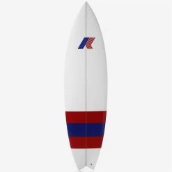 Vague - Board - Surfboard - Unisex - WHITE-LOW STRIPE K-WAY COLOR