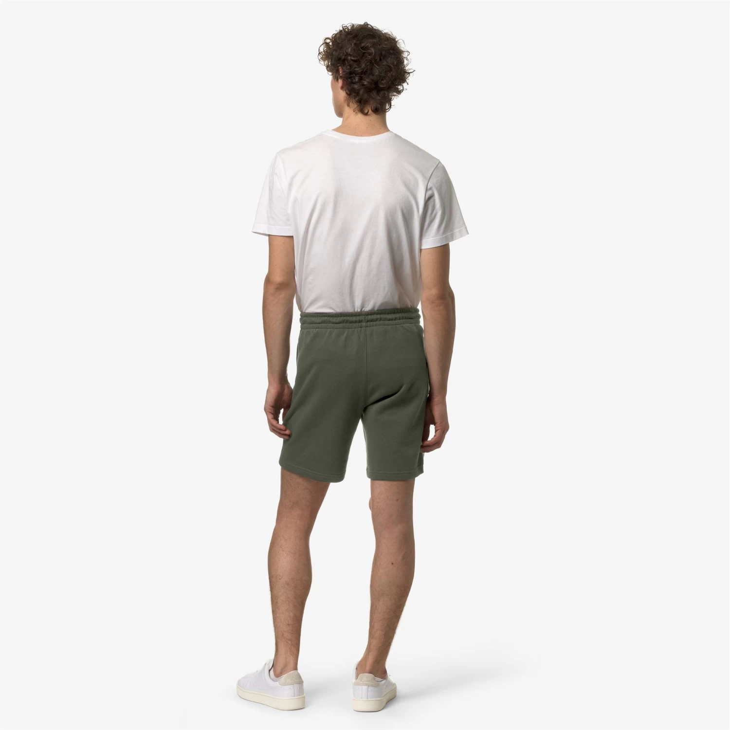 LE VRAI DORIAN POLY COTTON - Shorts - SportShorts - Unisex - GREEN BLACKISH - immagine 5