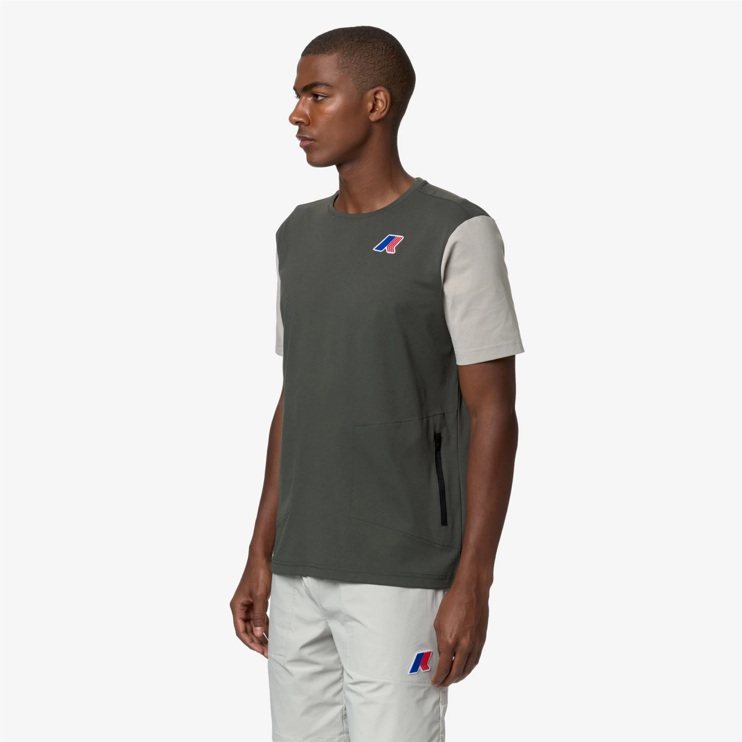 SERIL LF - T-ShirtsTop - T-Shirt - Unisex - GREEN B-BEIGE L - immagine 5