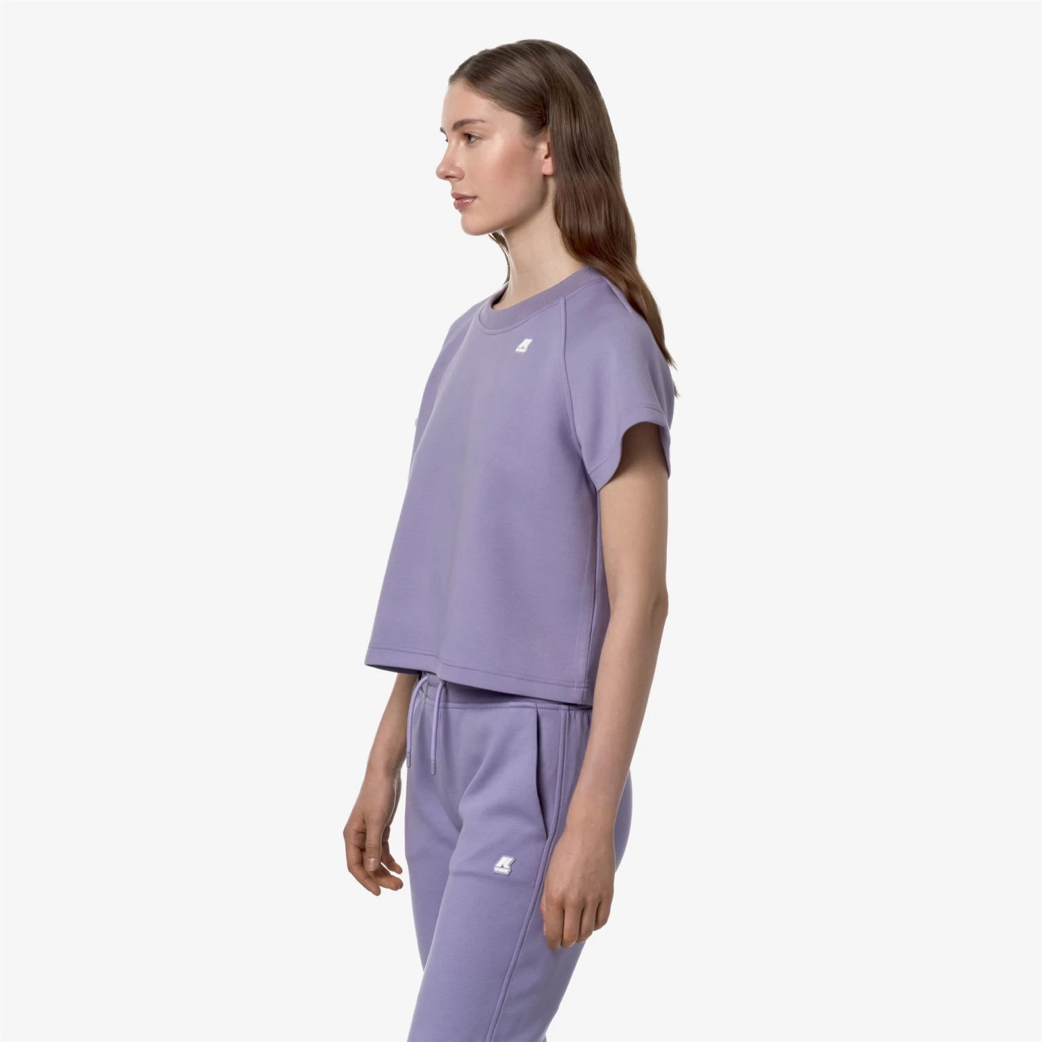 GUENDALINE LIGHT SPACER - T-ShirtsTop - T-Shirt - Woman - VIOLET GLICINE - immagine 4