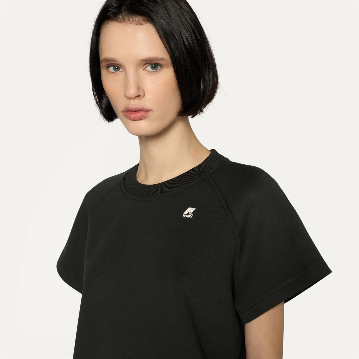 GUENDALINE LIGHT SPACER - T-ShirtsTop - T-Shirt - Woman - BLACK PURE - immagine 2