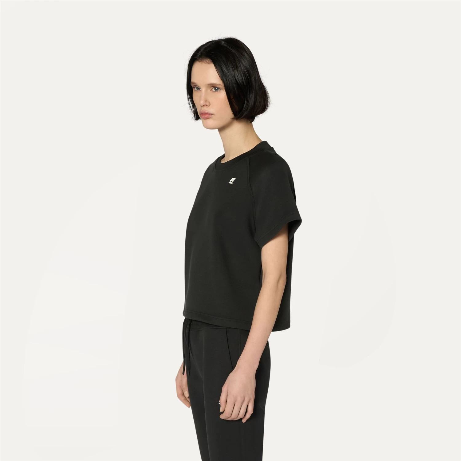GUENDALINE LIGHT SPACER - T-ShirtsTop - T-Shirt - Woman - BLACK PURE - immagine 4