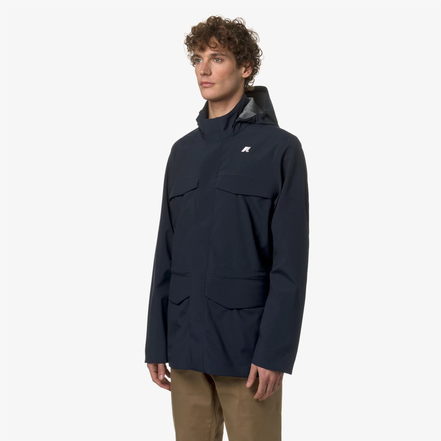 MANPHY BONDED JERSEY - Jackets - Mid - Man - BLUE DEPTH - immagine 4