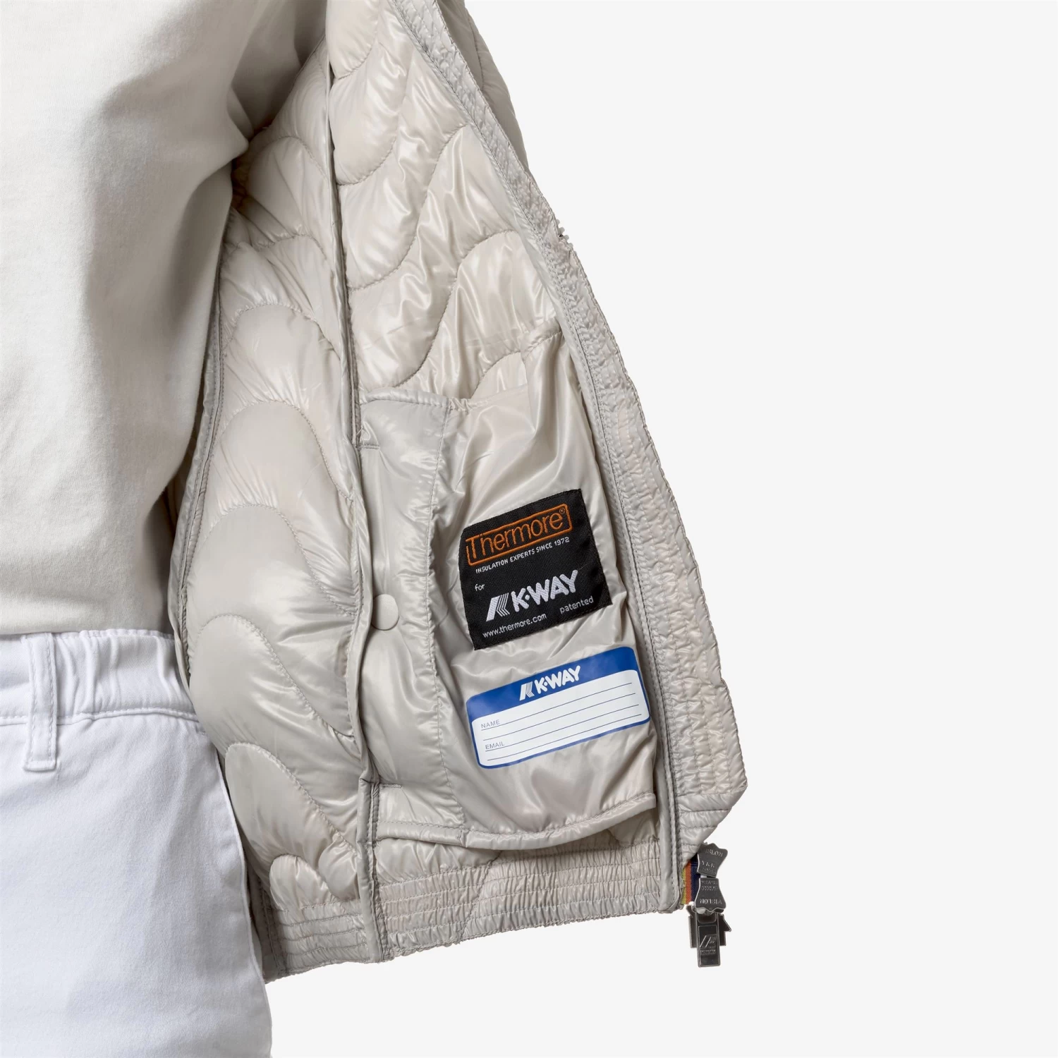 LILY QUILTED WARM - Jackets - Short - Woman - BEIGE LT - immagine 2