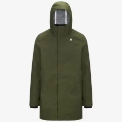 TOMMY BONDED JERSEY - Jackets - 3/4 LENGTH - Man - GREEN CYPRESS