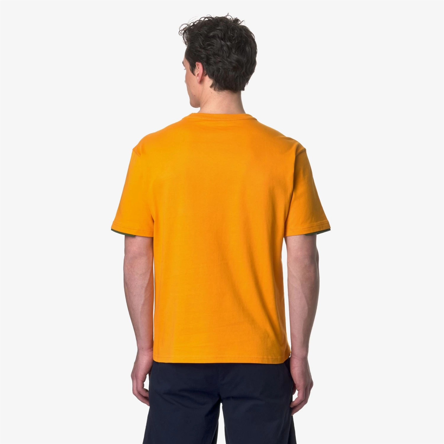FANTOME CONTRAST POCKETS - T-ShirtsTop - T-Shirt - Man - ORANGE MD-GREEN CYPRESS-BLUE FIORD - immagine 5