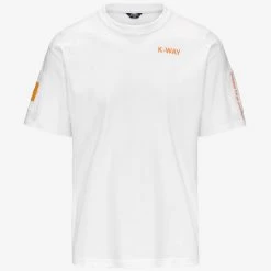 FANTOME SLEEVE POCKET - T-ShirtsTop - T-Shirt - Man - WHITE-ORANGE MD
