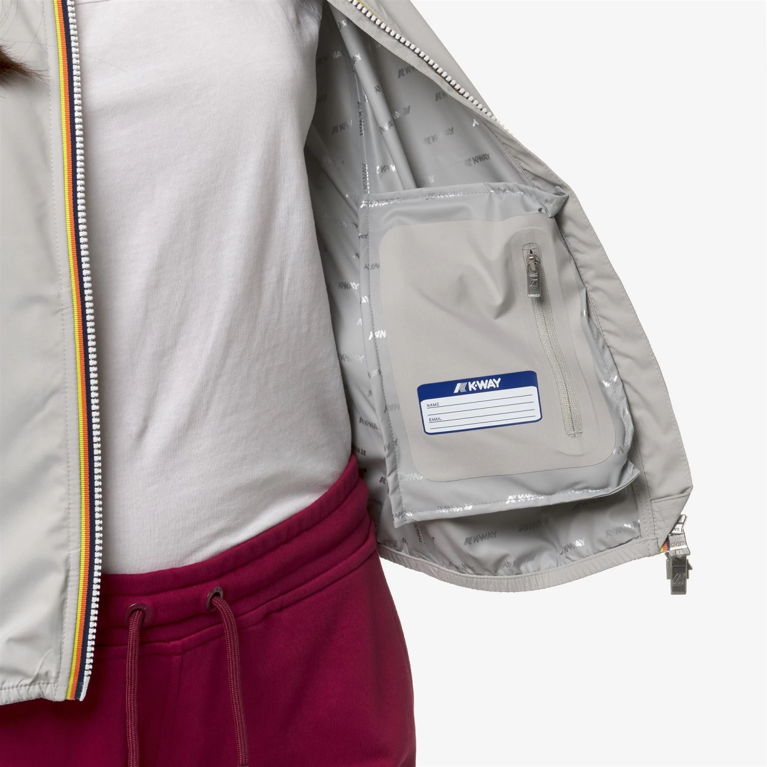 LILY STRETCH DOT - Jackets - Short - Woman - BEIGE LT - immagine 2