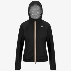 LILY STRETCH DOT - Jackets - Short - Woman - BLACK PURE