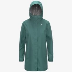 SOPHIE STRETCH DOT - Jackets - Mid - Woman - GREEN PALM