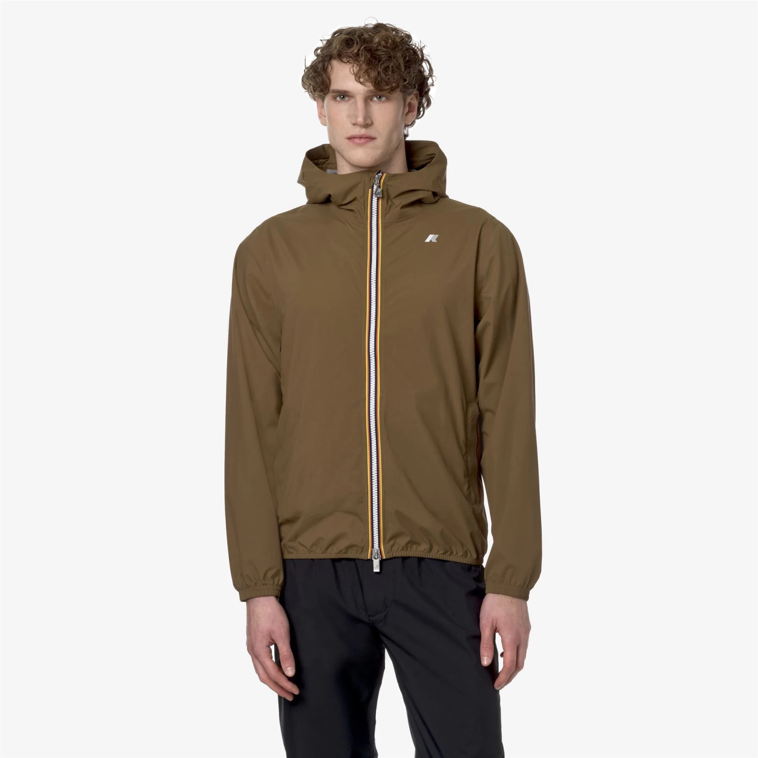 JACK STRETCH DOT - Jackets - Short - Man - BROWN CORDA - immagine 3