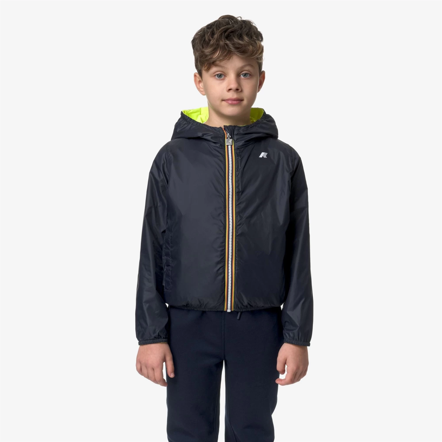 P. JAKEECO PLUS REVERSIBLE FLUO - Jackets - Short - Boy - YELLOW FLUO - immagine 3