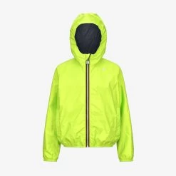 P. JAKEECO PLUS REVERSIBLE FLUO - Jackets - Short - Boy - YELLOW FLUO