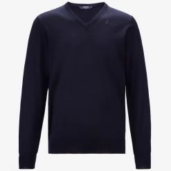 ANTOINE MERINO - Knitwear - PullOver - Man - BLUE DEPTH