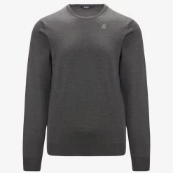 SEBASTIEN MERINO - Knitwear - PullOver - Man - GREY MD MEL