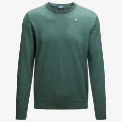 SEBASTIEN MERINO - Knitwear - PullOver - Man - GREEN LAUREL