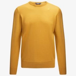 SEBASTIEN MERINO - KNITWEAR - PullOver - Man - YELLOW SUNFLOWER
