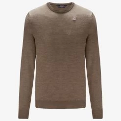 SEBASTIEN MERINO - Knitwear - PullOver - Man - BEIGE TAUPE