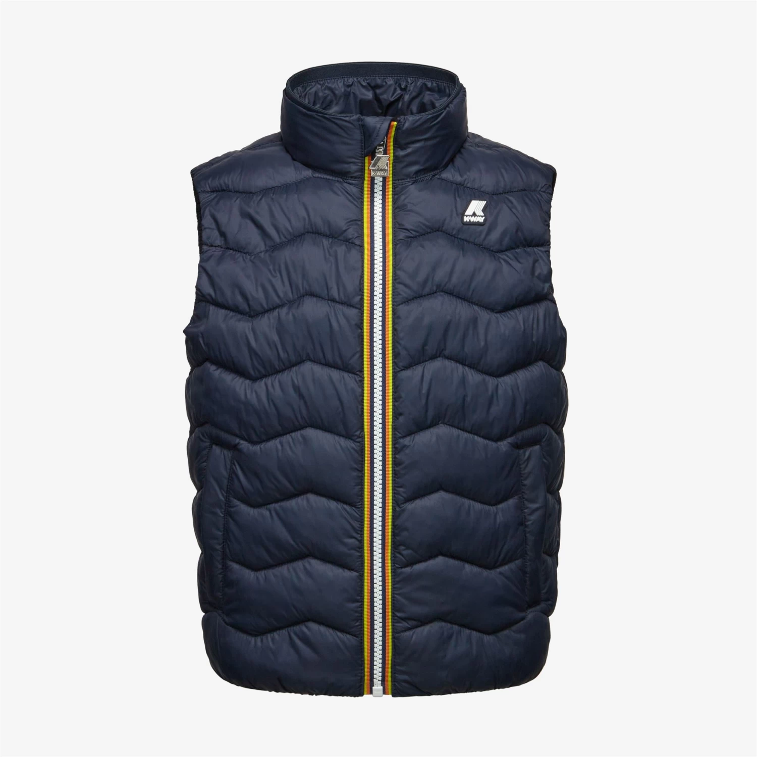P. VALEN QUILTED WARM - Jackets - Vest - Boy - BLUE DEPTH