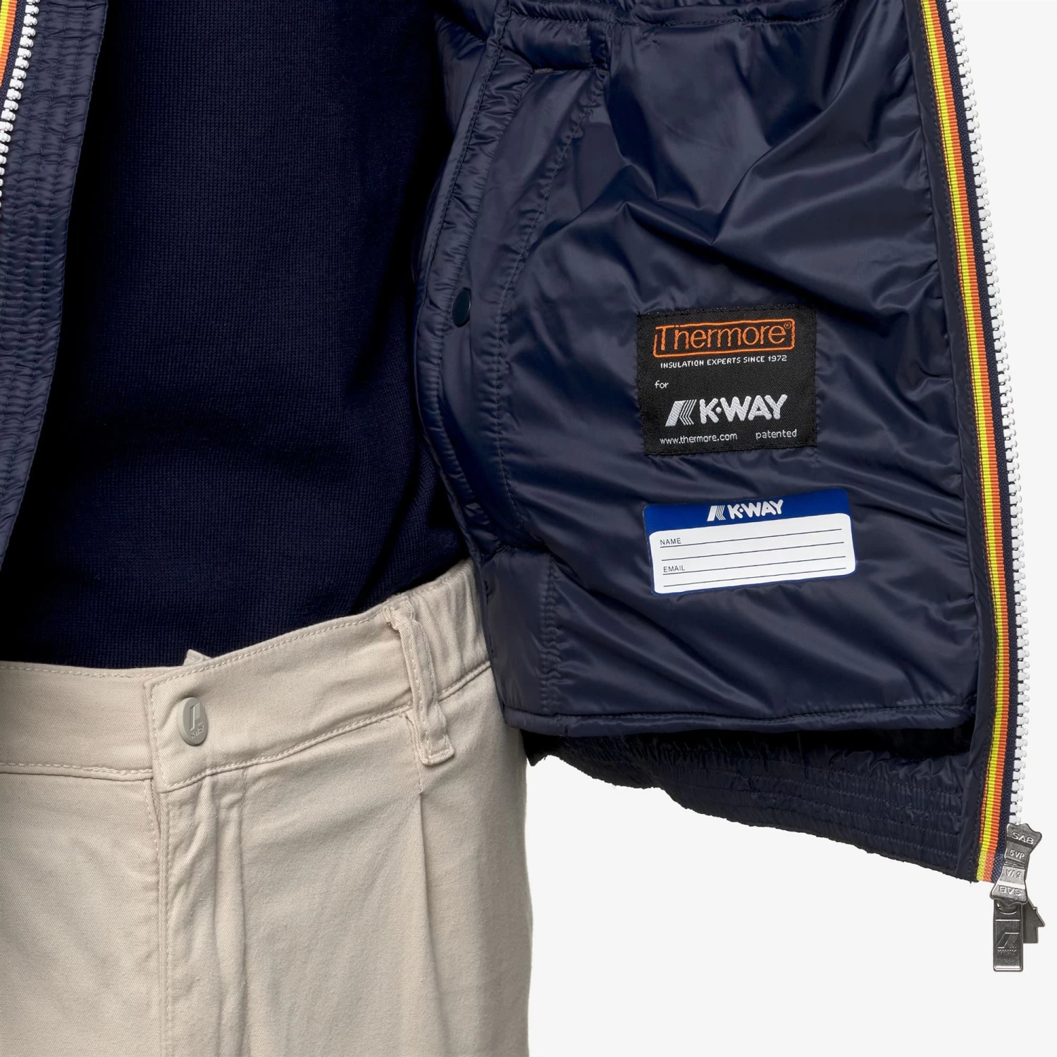 VALEN QUILTED WARM - Jackets - Vest - Man - BLUE DEPTH - immagine 2