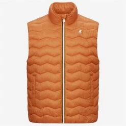 VALEN QUILTED WARM - Jackets - Vest - Man - ORANGE COPPER