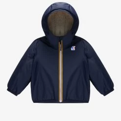 E. LE VRAI 3.0CLAUDINE ORSETTO - Jackets - Mid - Kid Unisex - ECRU-BLUE DEPHT