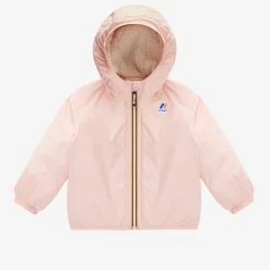 E. LE VRAI 3.0CLAUDINE ORSETTO - Jackets - Mid - Kid Unisex - ECRU-PINK INTENSE