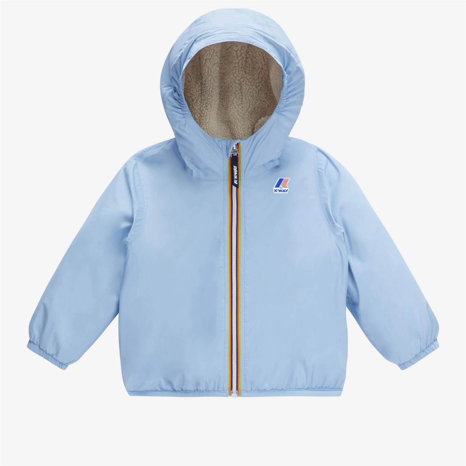 E. LE VRAI 3.0CLAUDINE ORSETTO - Jackets - Mid - Kid Unisex - ECRU-AZURE LT MARINE