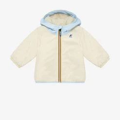 E. LE VRAI 3.0CLAUDINE ORSETTO - Jackets - Mid - Kid Unisex - ECRU-BEIGE-AZURE